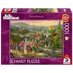 PQ Puzzle 1000 el. THOMAS KINKADE Bibi Blocksberg