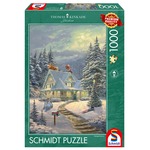 PQ Puzzle 1000 el. THOMAS KINKADE Dostawa o północy