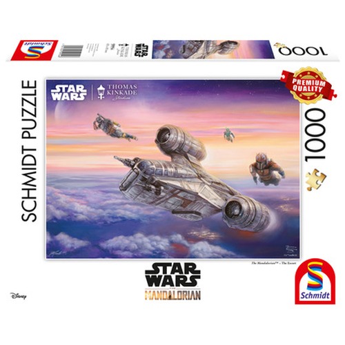 PQ Puzzle 1000 el. THOMAS KINKADE Eskorta (Star Wars - The Mandalorian)