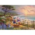 PQ Puzzle 1000 el. THOMAS KINKADE Kaczor Donald & Daisy (Disney)