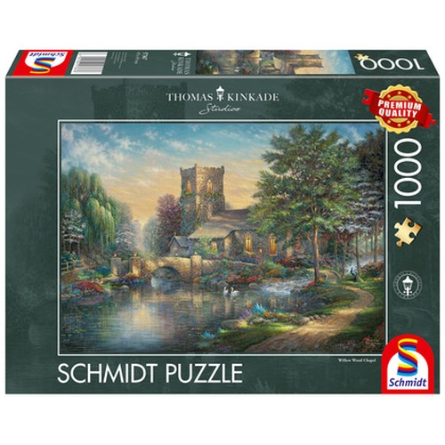 PQ Puzzle 1000 el. THOMAS KINKADE Kaplica