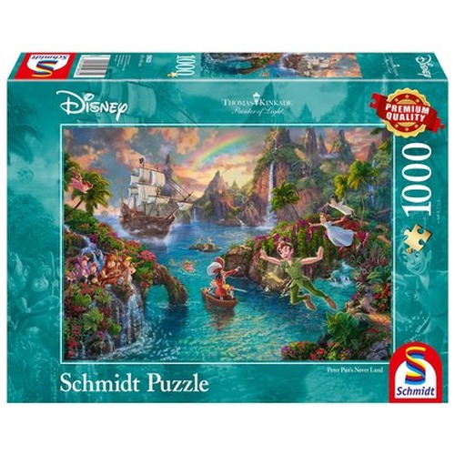 PQ Puzzle 1000 el. THOMAS KINKADE Piotruś Pan (Disney)