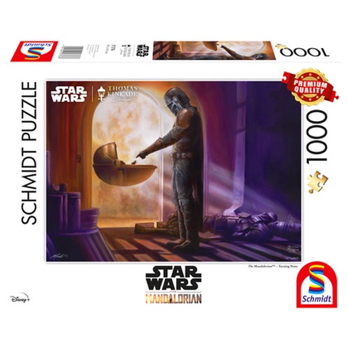 PQ Puzzle 1000 el. THOMAS KINKADE Punkt zwrotny (Star Wars - The Mandalorian)