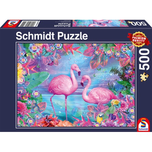 PQ Puzzle 500 el. Flamingi