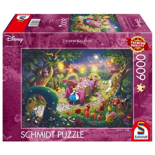 PQ Puzzle 6000 el. THOMAS KINKADE Alicja w Krainie Czarów (Disney)