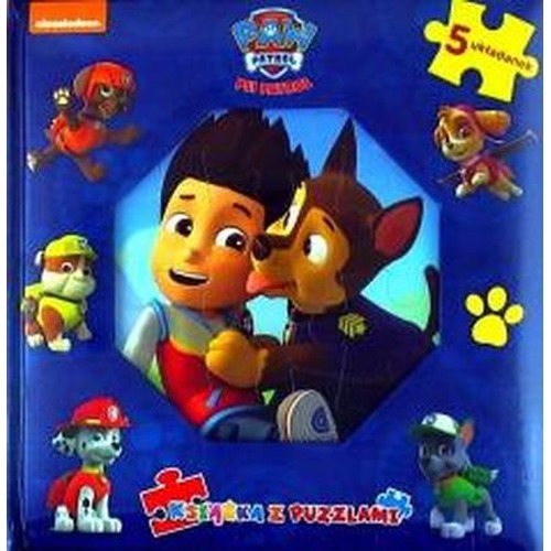 Psi Patrol. Książka z puzzlami