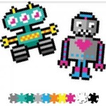 Puzzelki Pixelki Jixelz 700 elem. -roboty