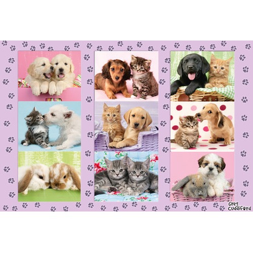 Puzzle 100 el. Przyjaciele