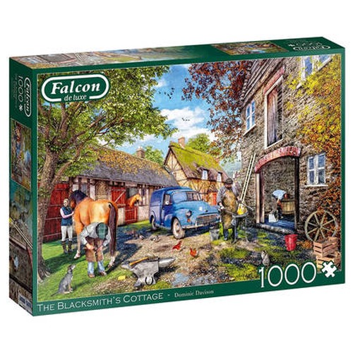 Puzzle 1000 el. FALCON Chatka kowala
