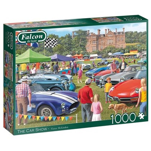 Puzzle 1000 el. FALCON Pokaz samochodów