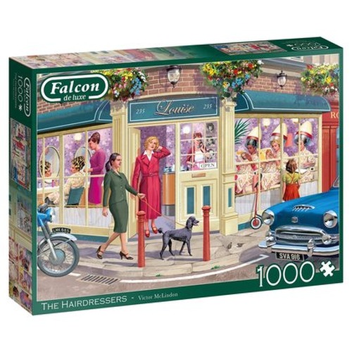 Puzzle 1000 el. FALCON Zakład fryzjerski