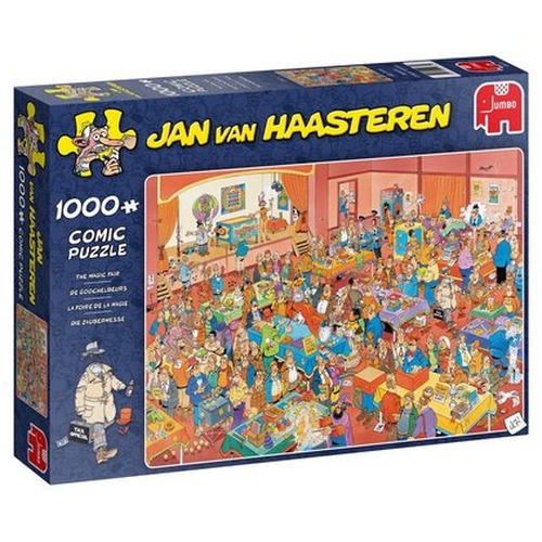 Puzzle 1000 el. JAN VAN HAASTEREN Pokazy magicznych sztuczek
