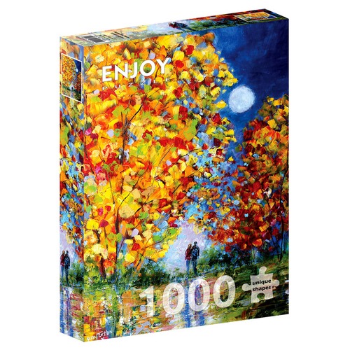 Puzzle 1000 el. Jesienny księżyc