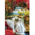 Puzzle 1000 el. Leśny wodospad