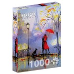 Puzzle 1000 el. Paryż we troje