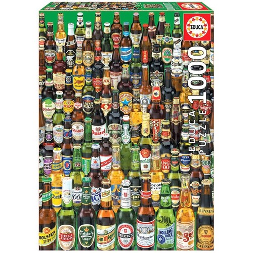 Puzzle 1000 el. Piwa świata