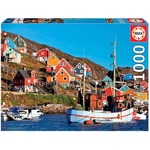 Puzzle 1000 el. Skandynawskie domy