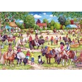 Puzzle 1000 el. Stadnina kuców szetlandzkich