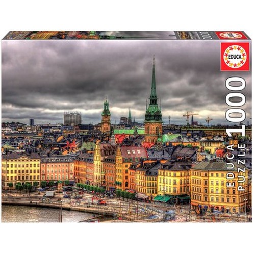 Puzzle 1000 el. Sztokholm / Szwecja
