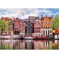 Puzzle 1000 el. Tańczące domy / Amsterdam