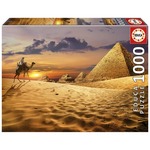 Puzzle 1000 el. Zachód słońca na pustyni