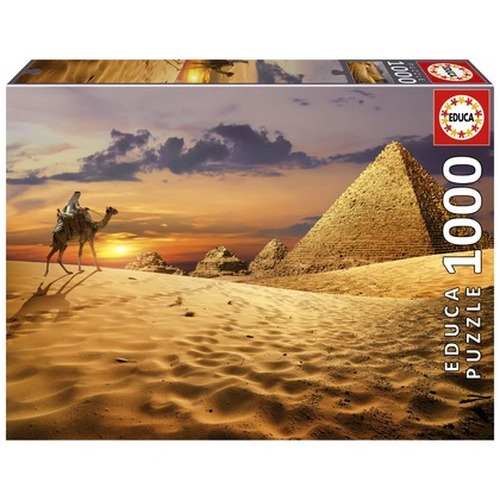 Puzzle 1000 el. Zachód słońca na pustyni