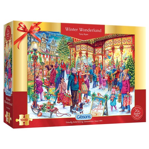 Puzzle 1000 el. Zimowa kraina czarów