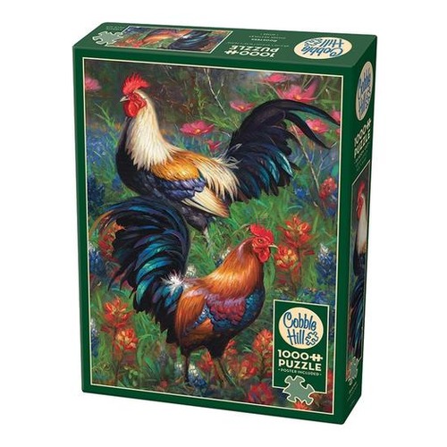 Puzzle 1000 Koguty