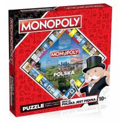 Puzzle 1000 Monopoly Board Polska jest piękna