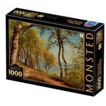Puzzle 1000 Peder Mork Monsted, Brzozy na wybrzeżu