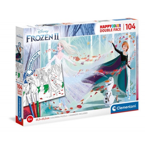 Puzzle 104 elementy - Frozen, Kraina Lodu 2