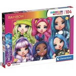 Puzzle 104 elementy Rainbow High