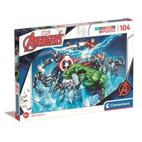 Puzzle 104 super kolor Marvel Avengers 25744