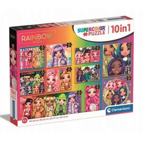 Puzzle 10w1 Rainbow High