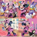 Puzzle 12 el. + 16 el. + 20 el. + 25 el. Myszka Minnie / Daisy