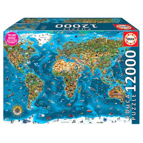 Puzzle 12000 el. Cuda świata