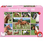 Puzzle 150 el. Konie