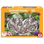 Puzzle 150 el. Rodzina tygrysów