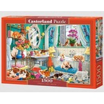 Puzzle 1500 Crazy Pet Bath CASTOR
