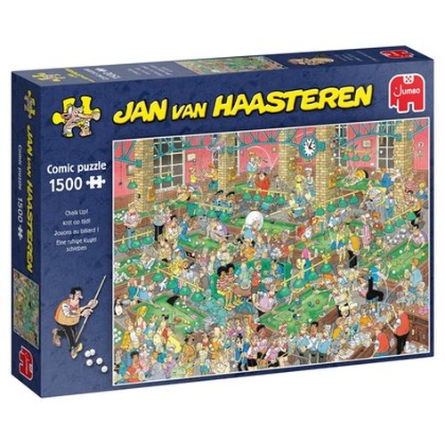 Puzzle 1500 el. JAN VAN HAASTEREN Klub bilardowy