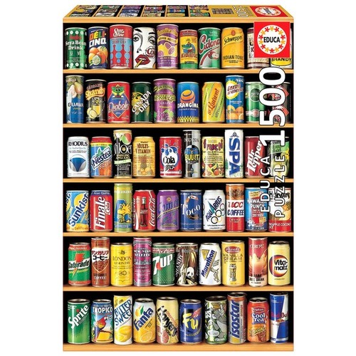 Puzzle 1500 el. Napoje chłodzące