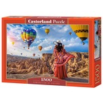 Puzzle 1500 elementów Balony Podziwianie kolorów