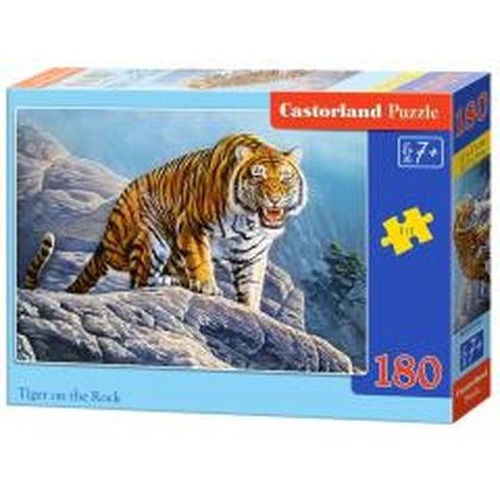 Puzzle 180 Tiger on the rock CASTOR