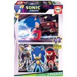 Puzzle 2 x 100 el. Sonic Prime (fluorescencyjne)