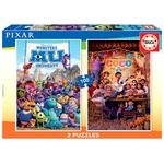 Puzzle 2 x 100 el. Uniwersytet Potworny / Coco