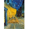 Puzzle 2 x 1000 el. Słoneczniki / Taras kawiarni w nocy, Vincent van Gogh
