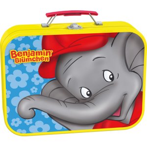 Puzzle 2 x 26 el. + 2 x 48 el. w walizce - Słoń Benjamin