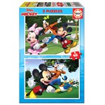 Puzzle 2 x 48 el. Myszka Miki i przyjaciele