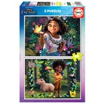 Puzzle 2 x 48 el. Nasze magiczne Encanto - Disney