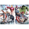 Puzzle 2 x 500 el. Avengers